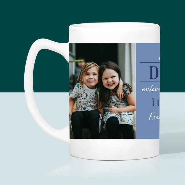 Fotokoláž: Milovaný Dedko - Hrnček