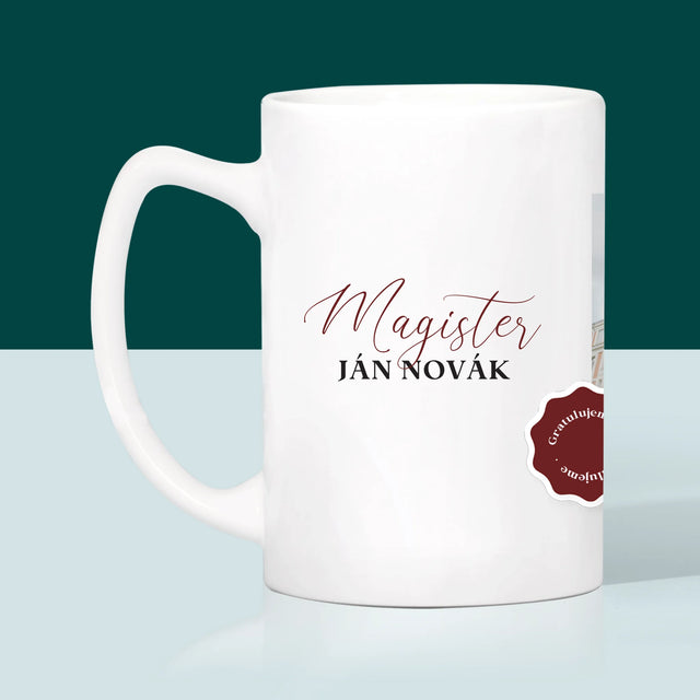 Fotokoláž: Magister - Hrnček