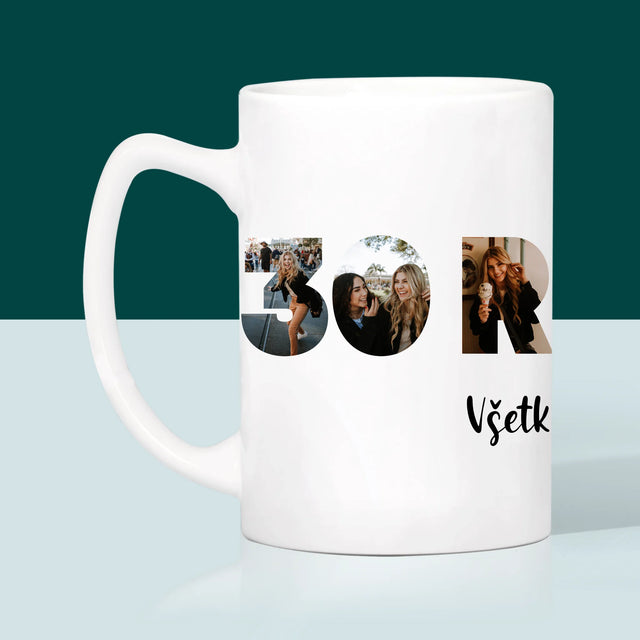Slovo Z Fotografií: 30 Rokov Z Tvojich Fotografií - Hrnček