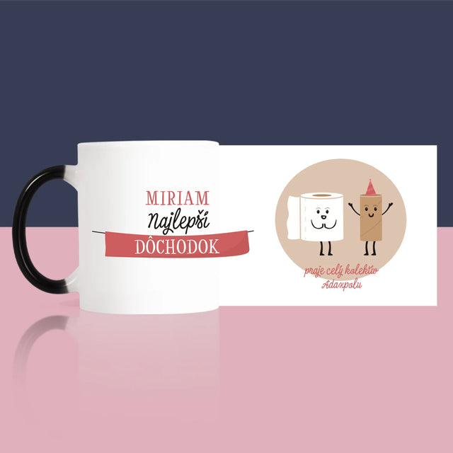 Meno A Podpis: Najlepší Dôchodok - Hrnček