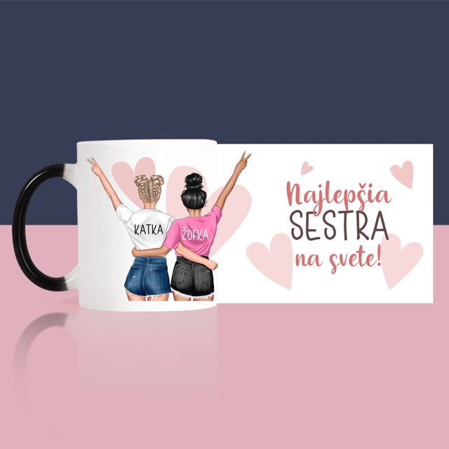 Tvorenie Postavy: Najlepšia Sestra Na Svete - Hrnček
