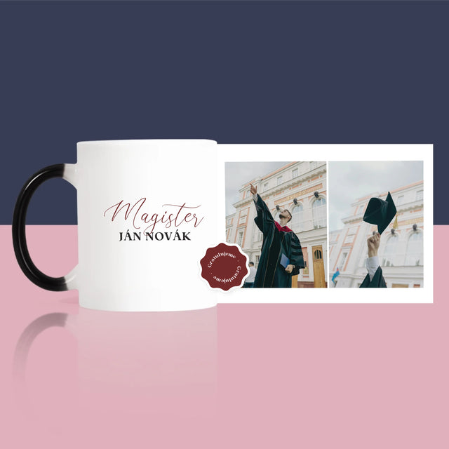 Fotokoláž: Magister - Hrnček