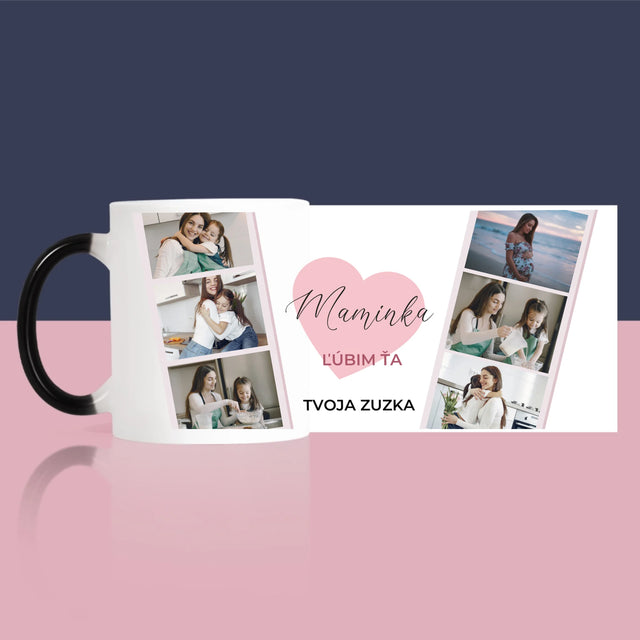 Fotokoláž: Maminka - Hrnček