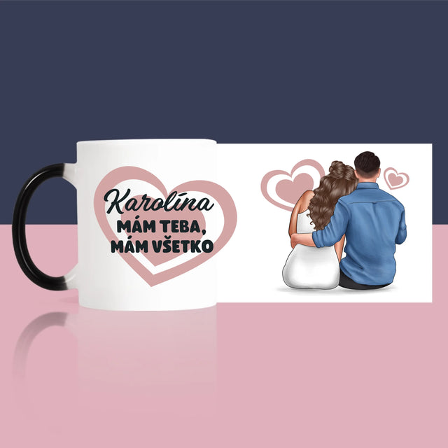 Tvorenie Postavy: Ona A On - Hrnček