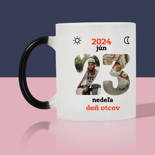 Slovo Z Fotografií: Deň Otcov List Kalendára - Hrnček