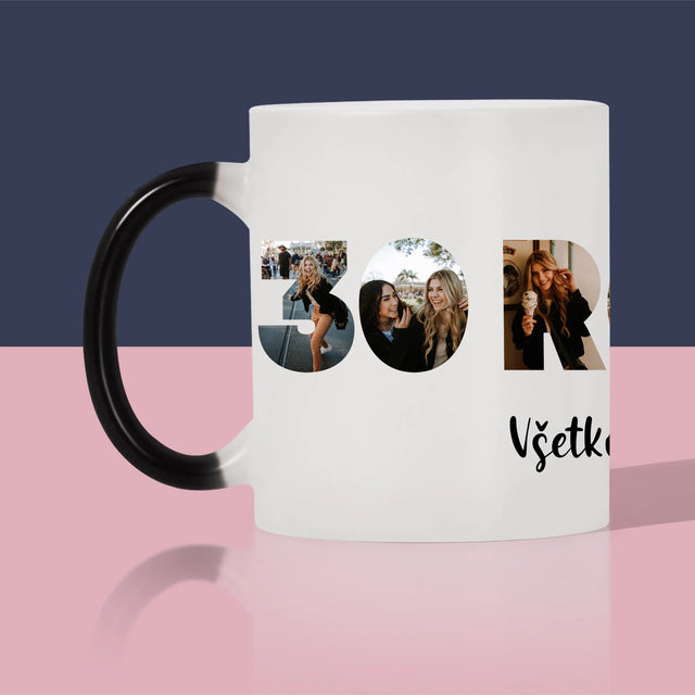 Slovo Z Fotografií: 30 Rokov Z Tvojich Fotografií - Hrnček