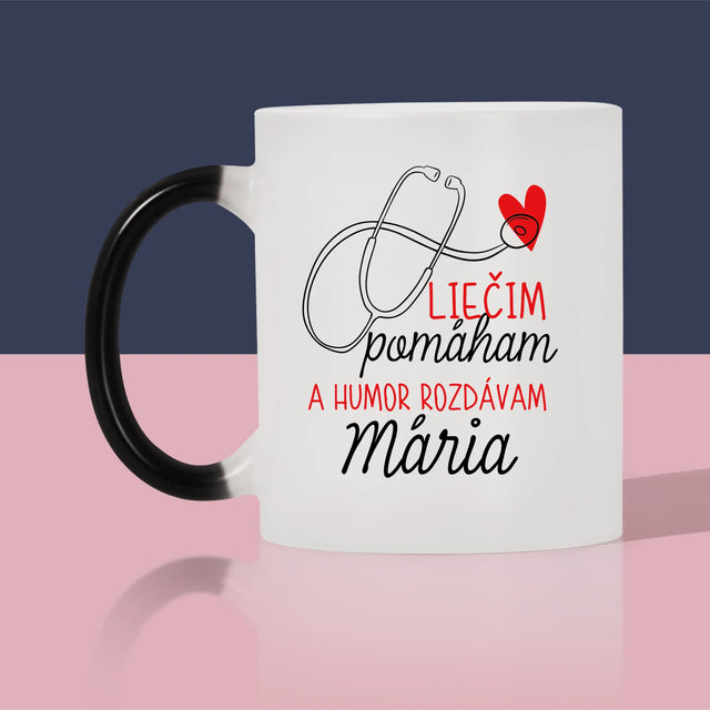 Meno A Podpis: Liečim Pomáham - Hrnček