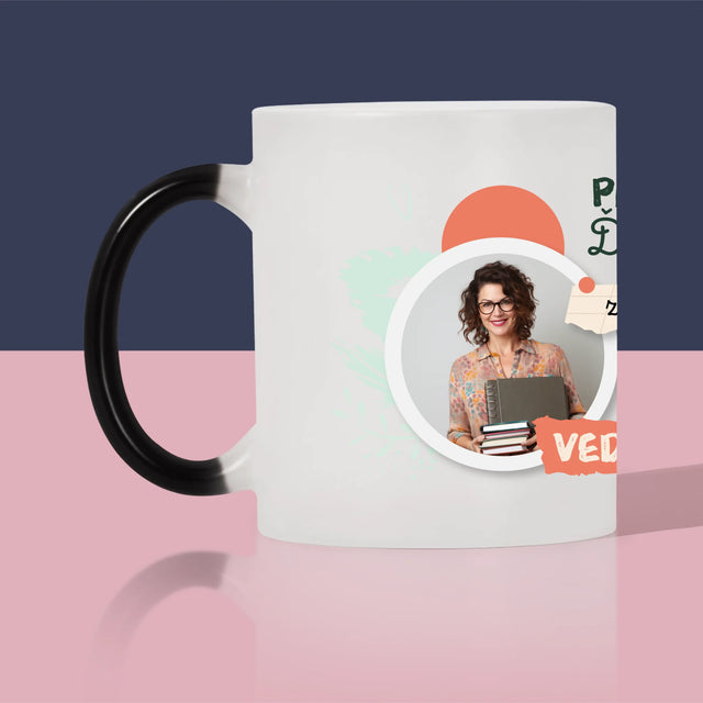 Fotokoláž: Ďakujeme Za Vedomosti - Hrnček