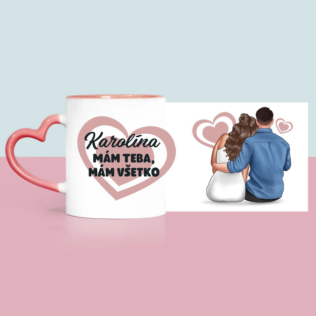 Tvorenie Postavy: Ona A On - Hrnček