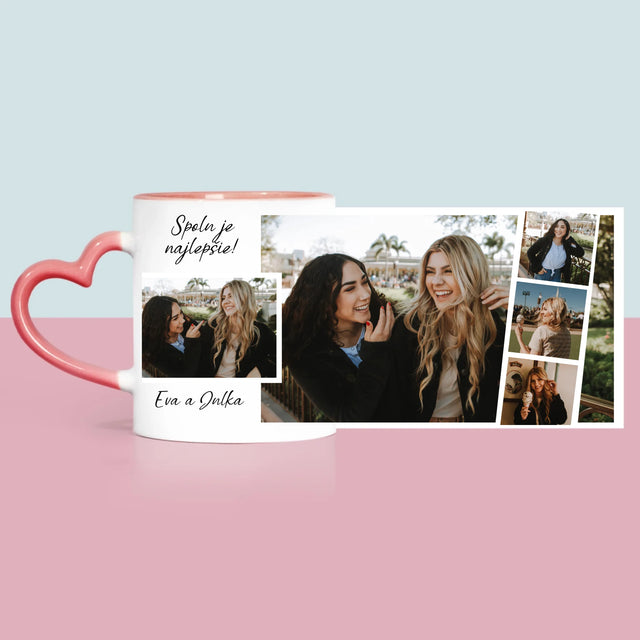 Fotokoláž: Spolu Je Najlepšie - Hrnček
