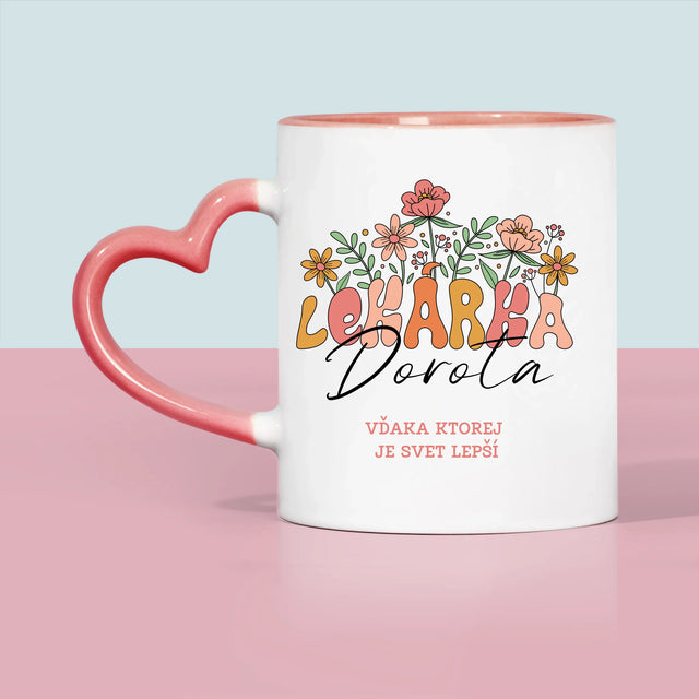 Meno A Podpis: Lekárka - Hrnček