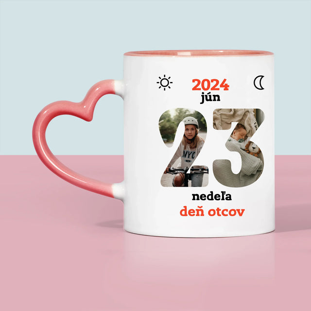 Slovo Z Fotografií: Deň Otcov List Kalendára - Hrnček