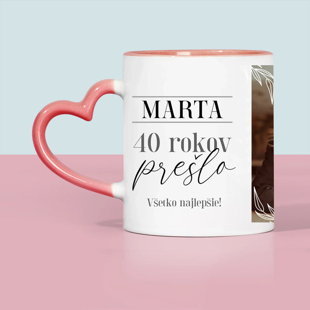 Fotokoláž: Prešlo 40 Rokov - Hrnček