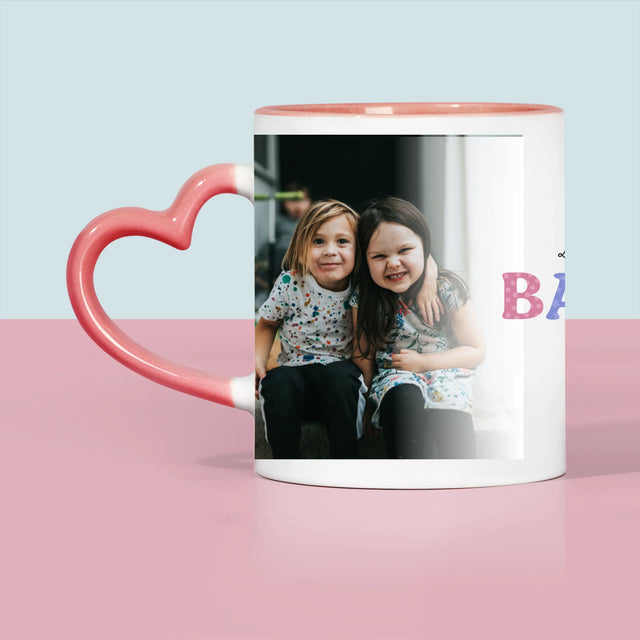 Fotokoláž: Ľúbime Ťa Babka - Hrnček