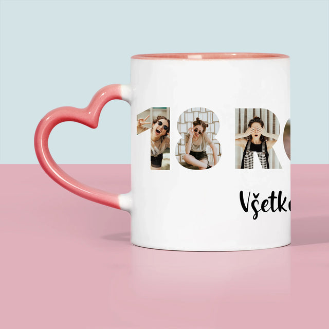 Slovo Z Fotografií: 18 Rokov Z Tvojich Fotografií - Hrnček