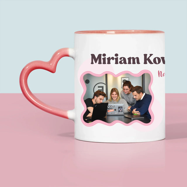 Fotokoláž: Najlepšia Šéfka - Hrnček