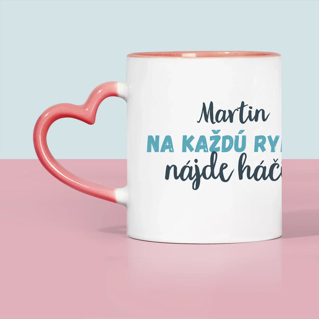 Fotografia A Podpis: Nájde Háčik - Hrnček