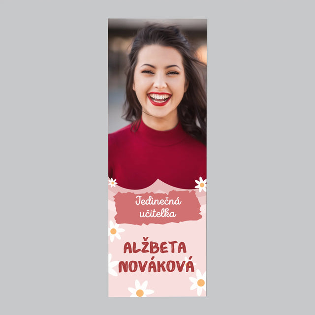 Fotografia A Podpis: Jedinečná Učiteľa - Magnetka Na Chladničku
