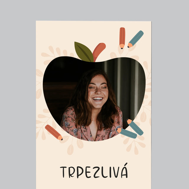 Fotografia A Podpis: Učiteľa - Magnetka Na Chladničku