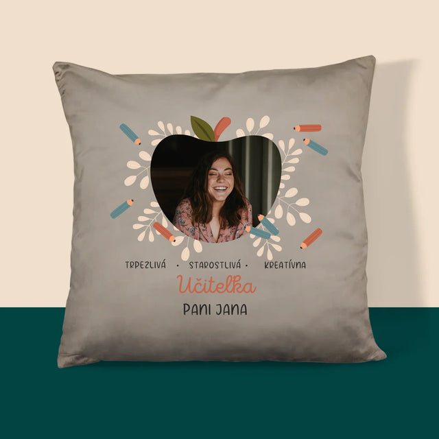 Fotografia A Podpis: Učiteľa - Vankúš