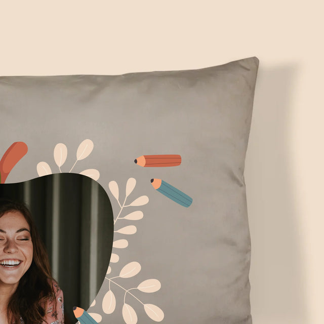 Fotografia A Podpis: Učiteľa - Vankúš