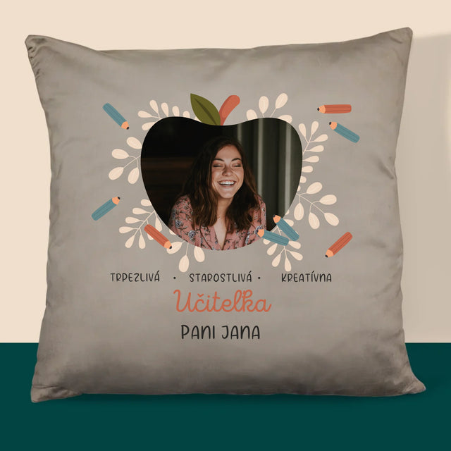 Fotografia A Podpis: Učiteľa - Vankúš