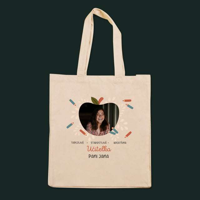 Fotografia A Podpis: Učiteľa - Plátená Taška