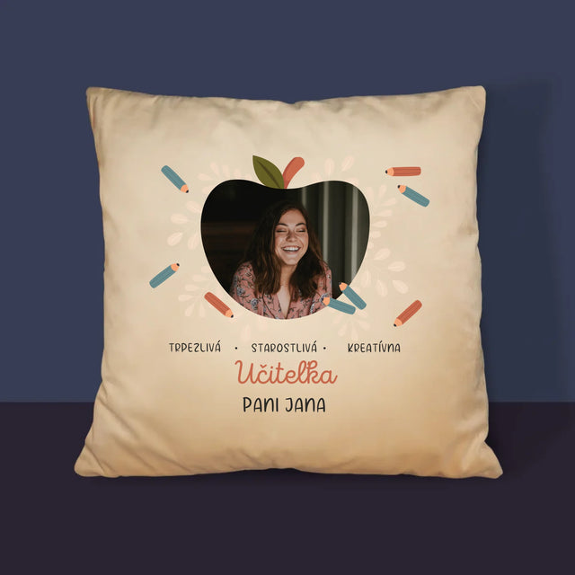 Fotografia A Podpis: Učiteľa - Vankúš