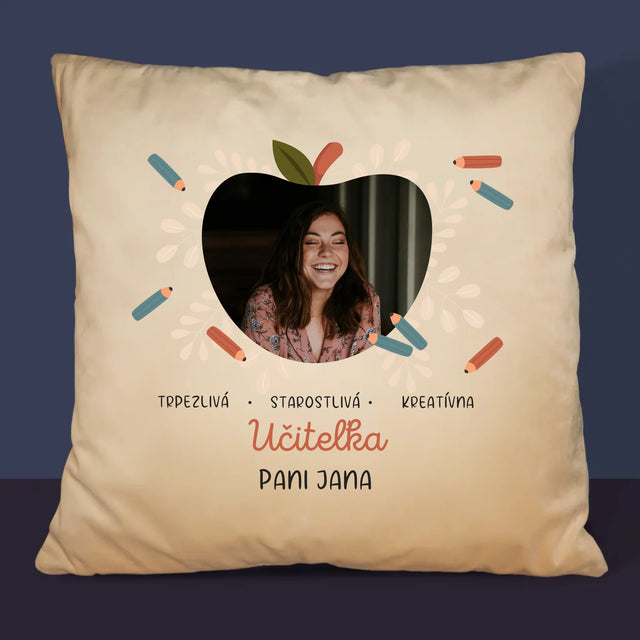 Fotografia A Podpis: Učiteľa - Vankúš