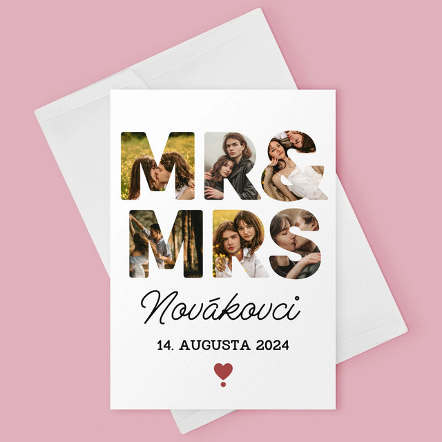 Slovo Z Fotografií: Novákovci - Kartička S Prianiami