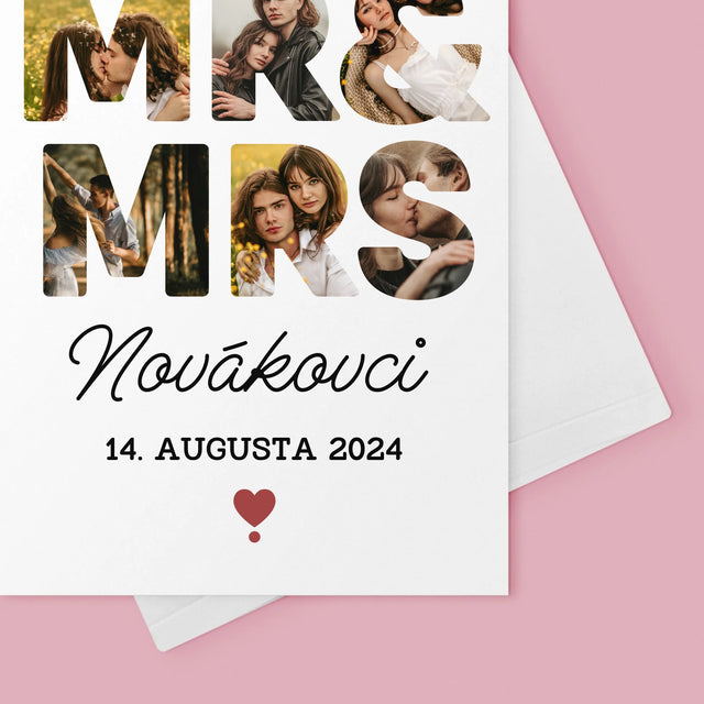 Slovo Z Fotografií: Novákovci - Kartička S Prianiami