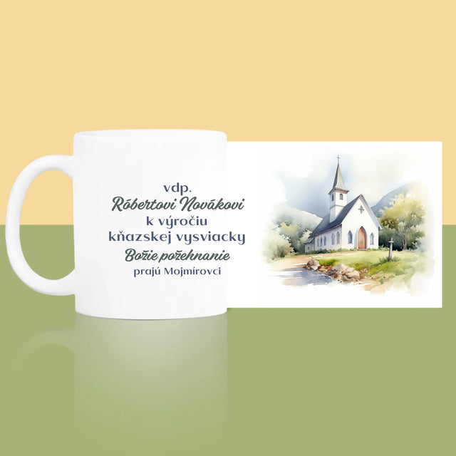 Meno A Podpis: Výročie Služby Bohu A Ľuďom - Hrnček