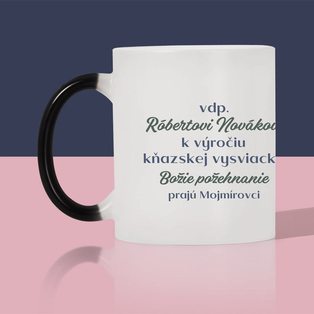 Meno A Podpis: Výročie Služby Bohu A Ľuďom - Hrnček