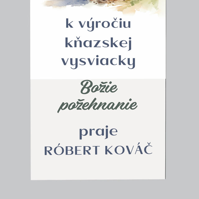 Meno A Podpis: Výročie Služby Bohu A Ľuďom - Magnetka Na Chladničku