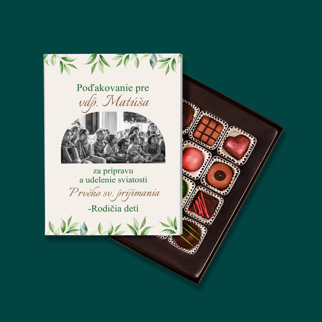 Fotografia A Podpis: Poďakovanie Božiemu Služobníkovi - Pralinky