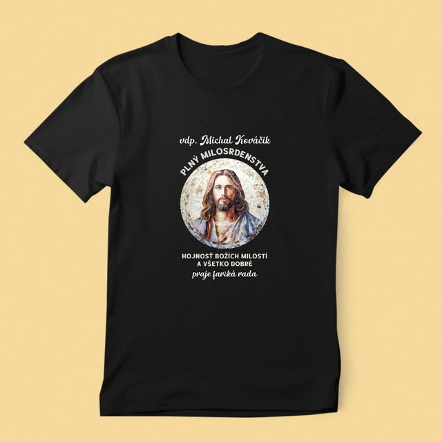Meno A Podpis: Milosrdný Boží Služobník - Pánske Tričko