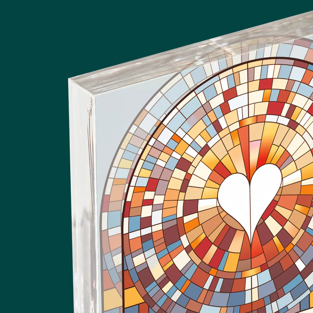 Meno A Podpis: Najlepší Boží Služobník Na Svete - Akrylový Blok (Vertikálne)