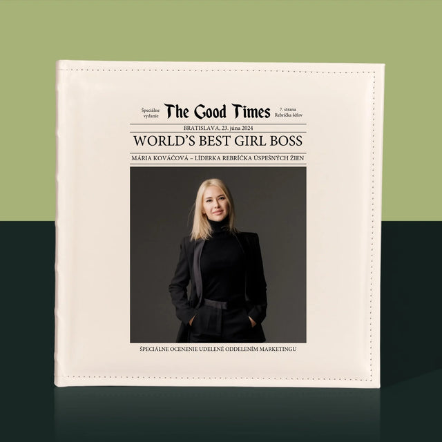 Obálka Časopisu: World’S Best Girl Boss - Album Na Fotografie