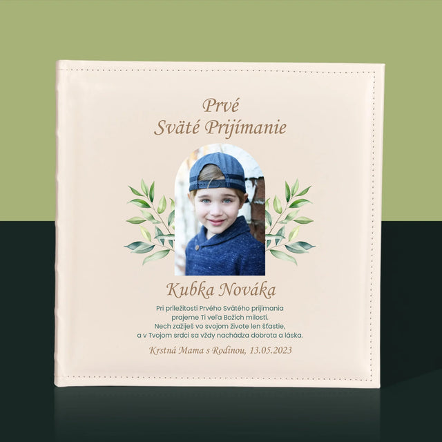 Fotografia A Podpis: Prvé Sväté Prijímanie Venovanie - Album Na Fotografie