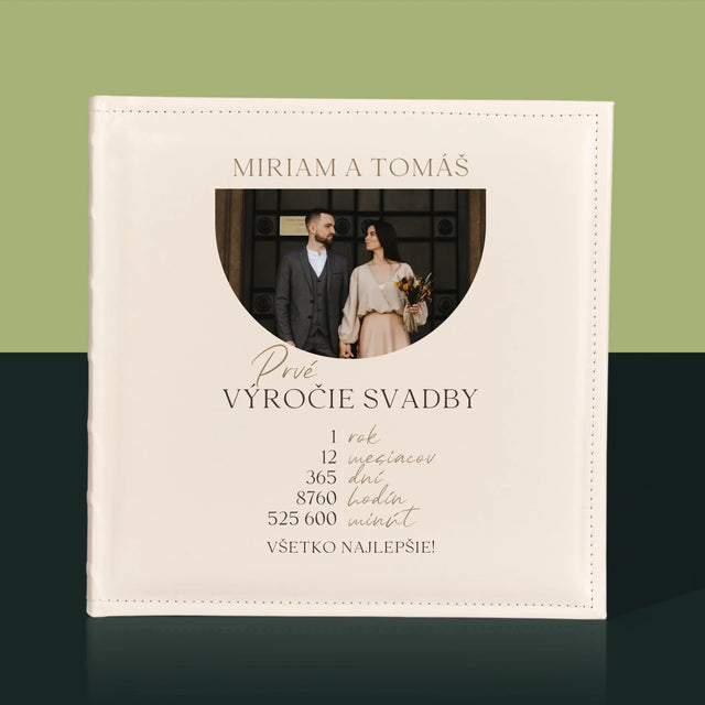 Fotografia A Podpis: Prvé Výročie Svadby - Album Na Fotografie