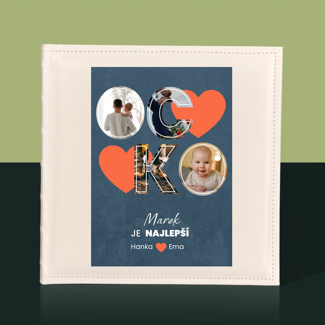 Fotokoláž: Ocko Je Najlepší - Album Na Fotografie