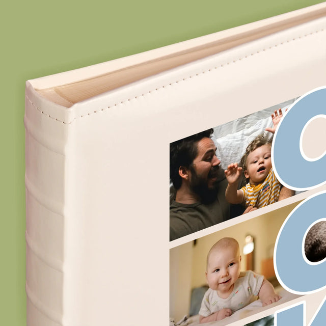 Fotokoláž: Nápis Ocko - Album Na Fotografie