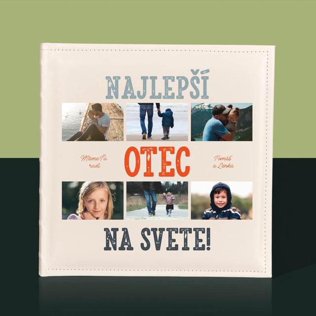 Fotokoláž: Najlepší Otec Na Svete Fotografie - Album Na Fotografie