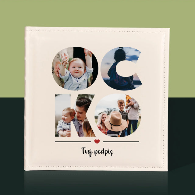 Slovo Z Fotografií: Ocko Z Tvojich Fotografií - Album Na Fotografie