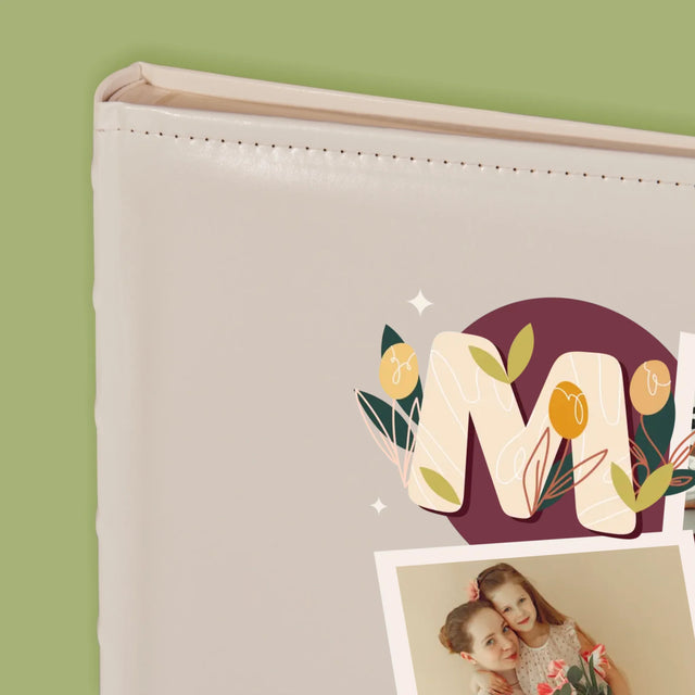 Fotokoláž: Písmená Mama - Album Na Fotografie