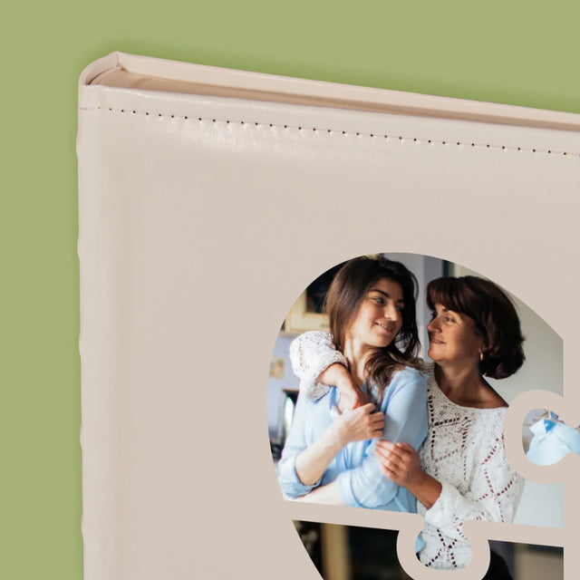 Fotokoláž: Puzzle Srdce Pre Mamu - Album Na Fotografie