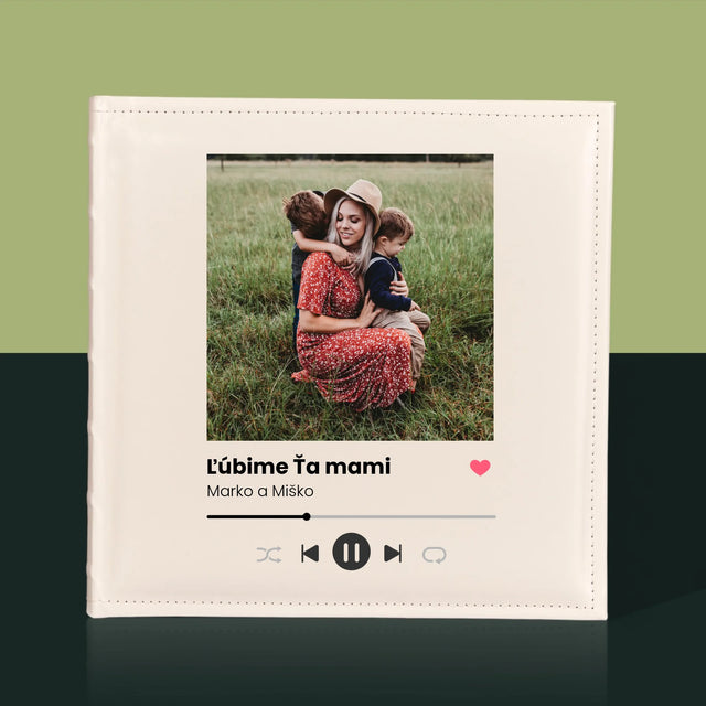 Fotografia A Podpis: Ľúbime Ťa Mami - Album Na Fotografie