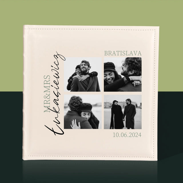 Fotokoláž: Mr&Mrs Svadobné - Album Na Fotografie