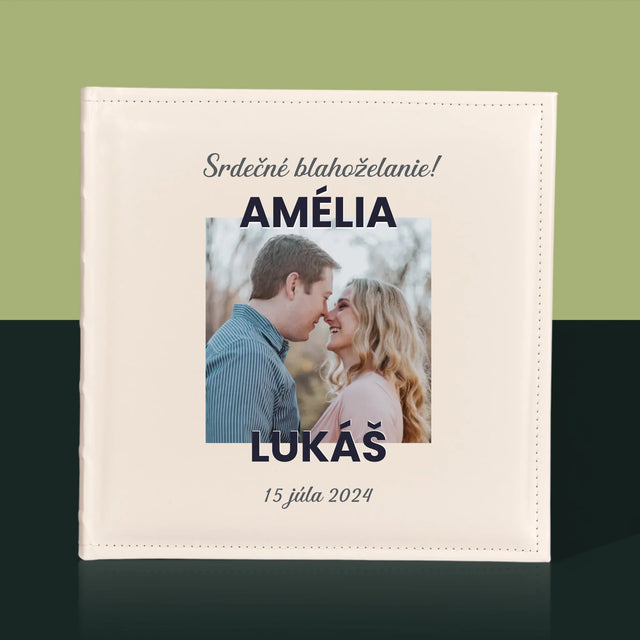 Fotografia A Podpis: Svadobné Blahoželanie - Album Na Fotografie