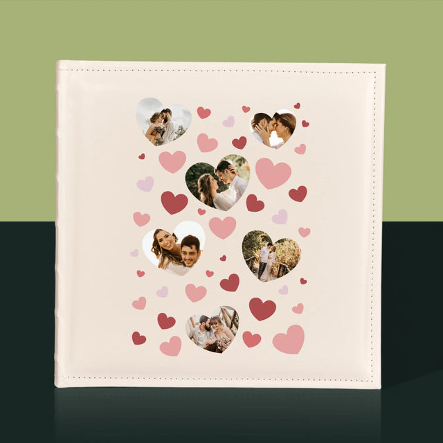Fotokoláž: Srdce Fotografie - Album Na Fotografie